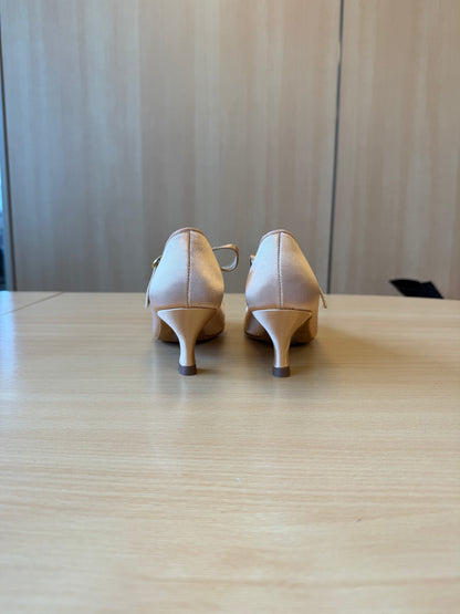 ICS Classic - Peach Satin - Size 5.5 - Regular