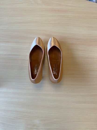 ICS Vista - Peach Satin - Size 5 - X Wide