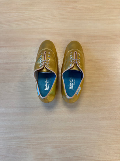 Heather Split-Sole - Gold NotCalf - Size 5 - Regular