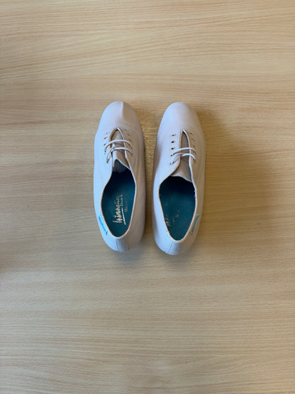 Heather Split-Sole - Beige Lycra - Size 4.5 - Regular