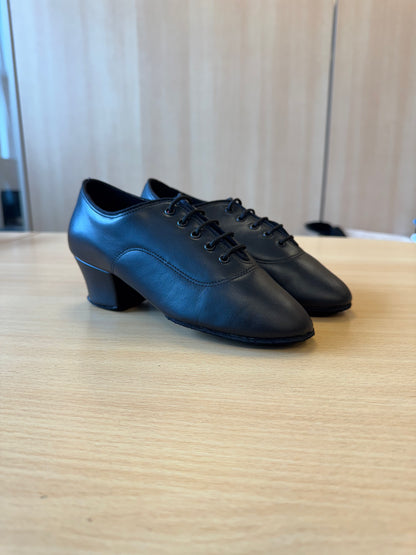 Boys Rumba - Black Calf - Size 2.5 - Narrow