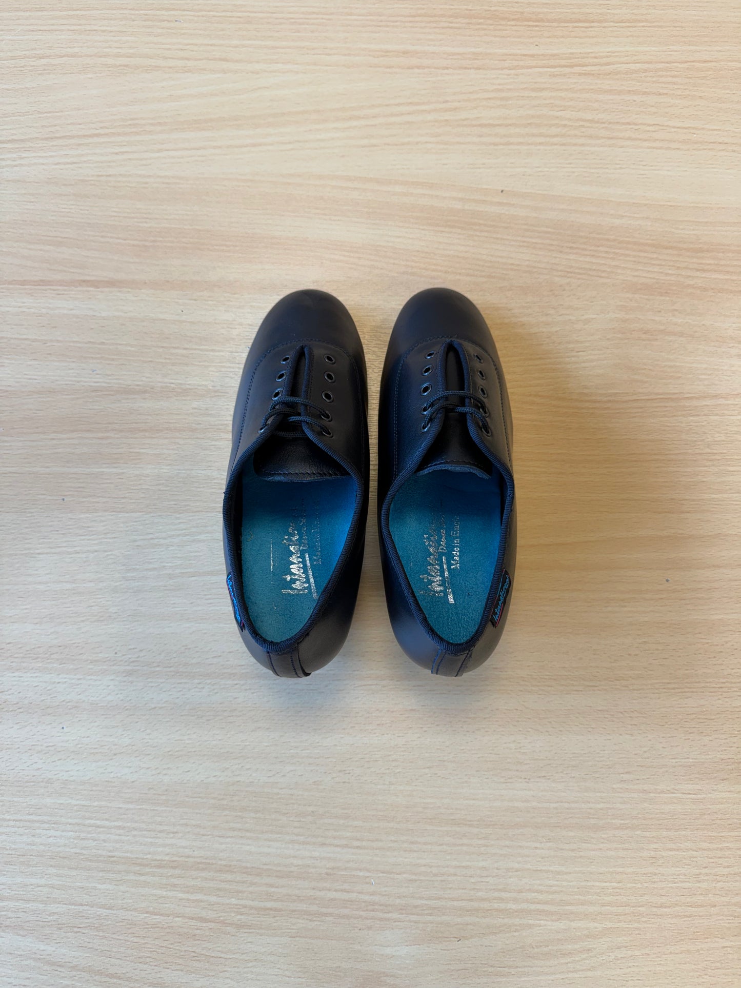 Heather Full-Sole - Black Calf - Size 4 - Wide