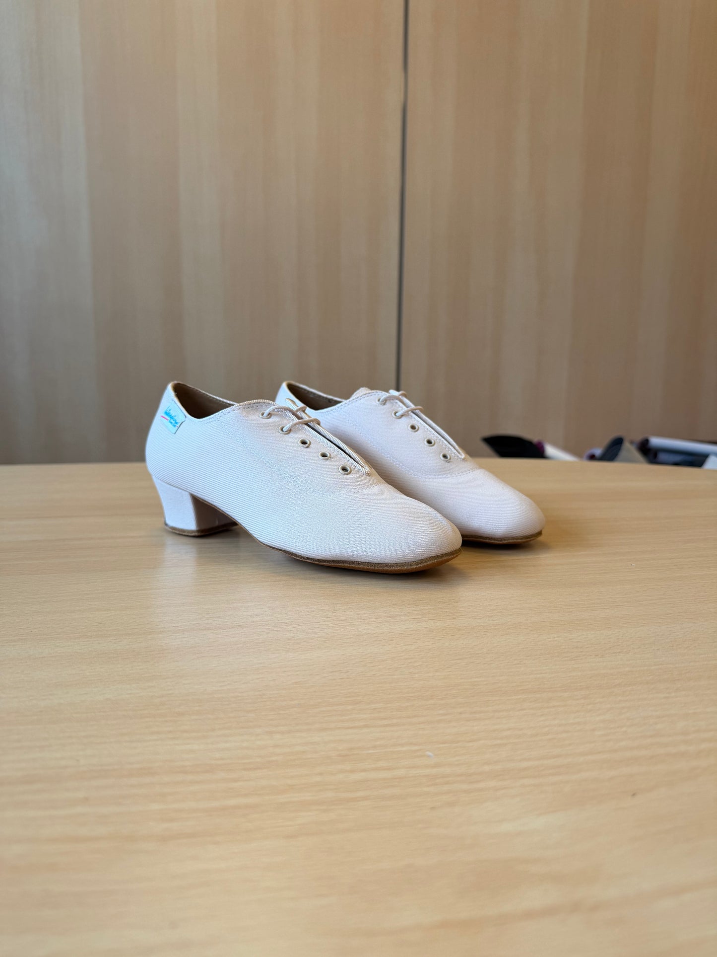 Heather Full-Sole - Beige Lycra - Size 4 - Regular