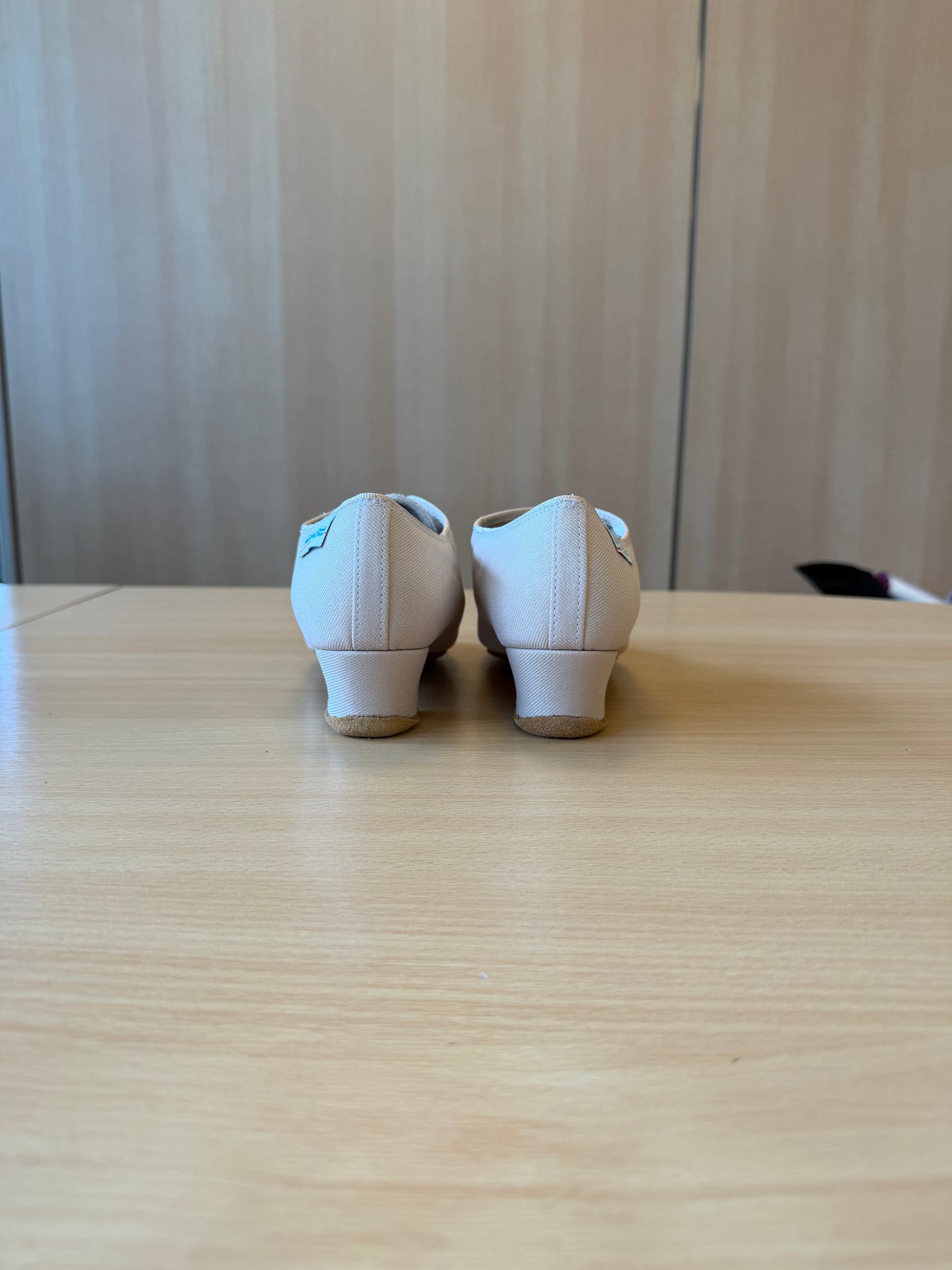Heather Full-Sole - Beige Lycra - Size 4 - Regular