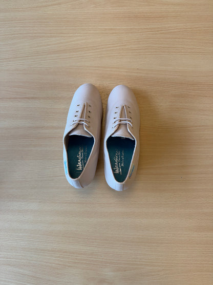 Heather Split-Sole - Beige Lycra - Size 4 - Regular
