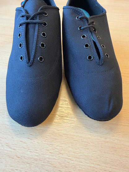 Heather Split-Sole - Black Lycra - Size 3.5 - Regular