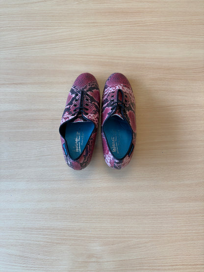 Heather Split-Sole - Pink Snake - Size 4.5 - Regular