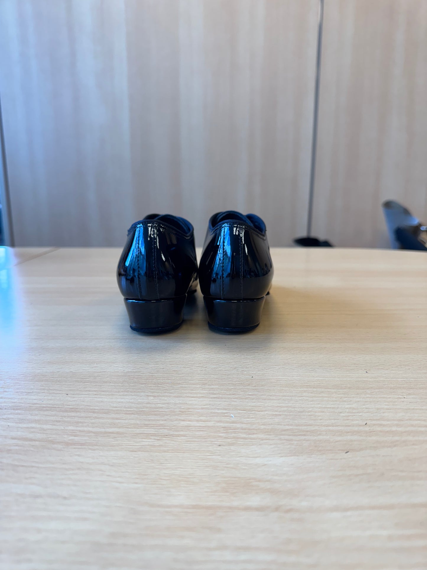 Boys Contra - Black Patent - Size 1.5 - Narrow