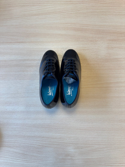 Boys Contra - Black Patent - Size 1.5 - Narrow