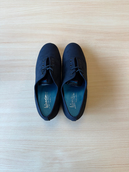 Spanish Tango - Black Nubuck - Size 8 - Regular
