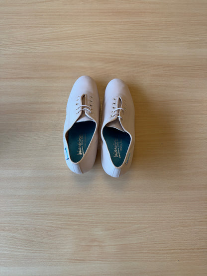 Heather Split-Sole - Beige Lycra - Size 6.5 - Regular