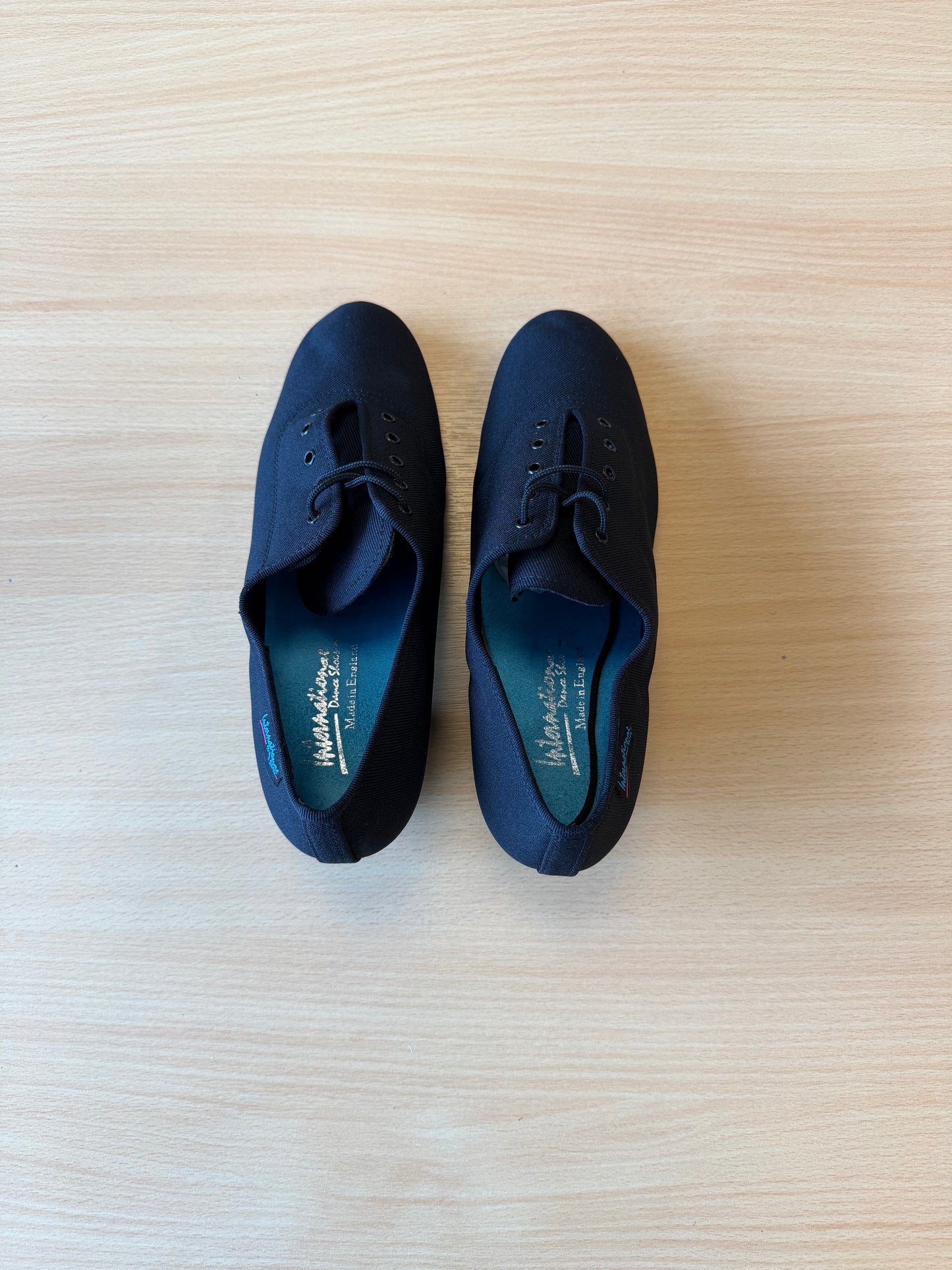 Heather Split-Sole - Black Lycra - Size 7 - Regular