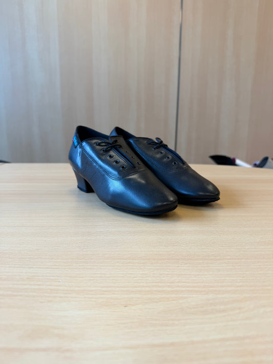 Heather Split-Sole - Black Calf - Size 6 - Regular