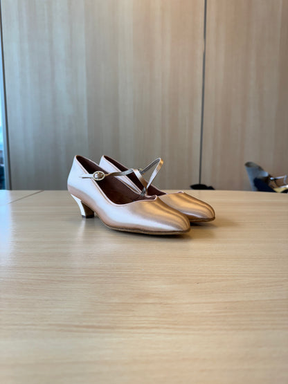 ICS Vista SingleStrap - Peach Satin - Size 6 - Wide