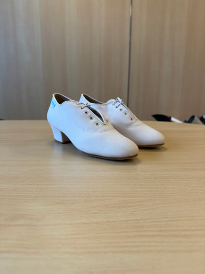 Heather Split-Sole - Beige Lycra - Size 6.5 - Regular