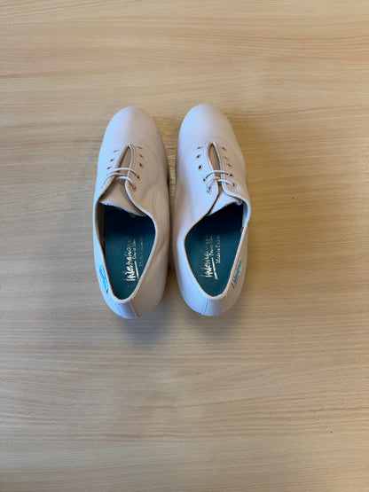 Heather Split-Sole - Beige Lycra - Size 6.5 - Regular
