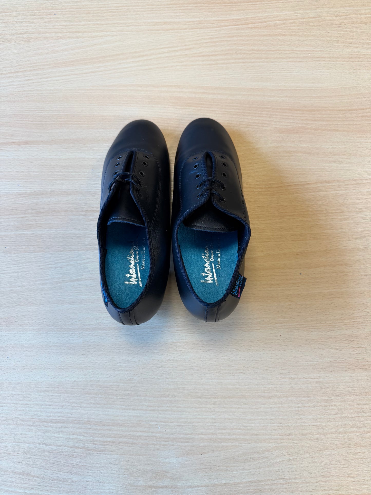 Heather Split-Sole - Black Calf - Size 7 - Wide