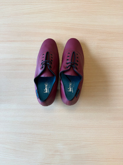 Heather Split-Sole - Red Wine - Size 5.5 - Regular