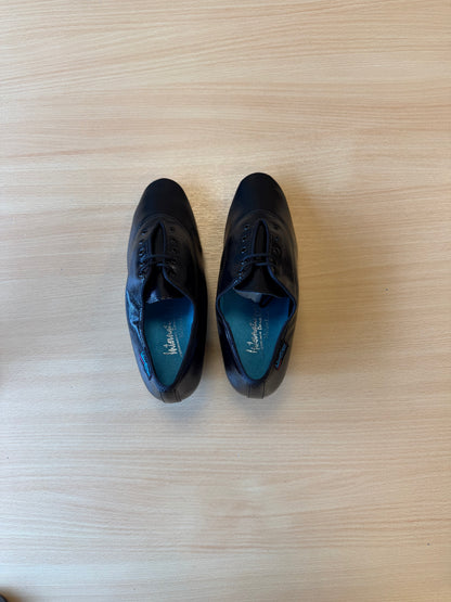 Heather Split-Sole - Black PVC - Size 5.5 - Regular