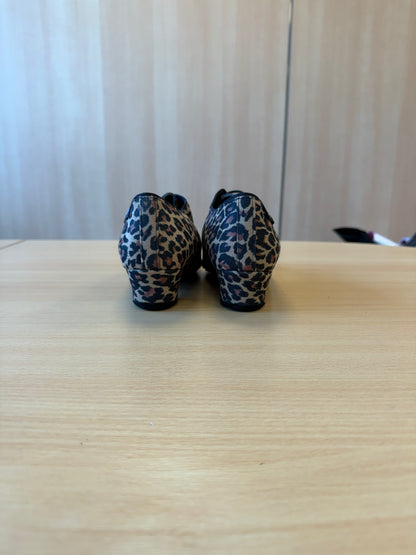 Heather Full-Sole - Leopard - Size 6 - Wide