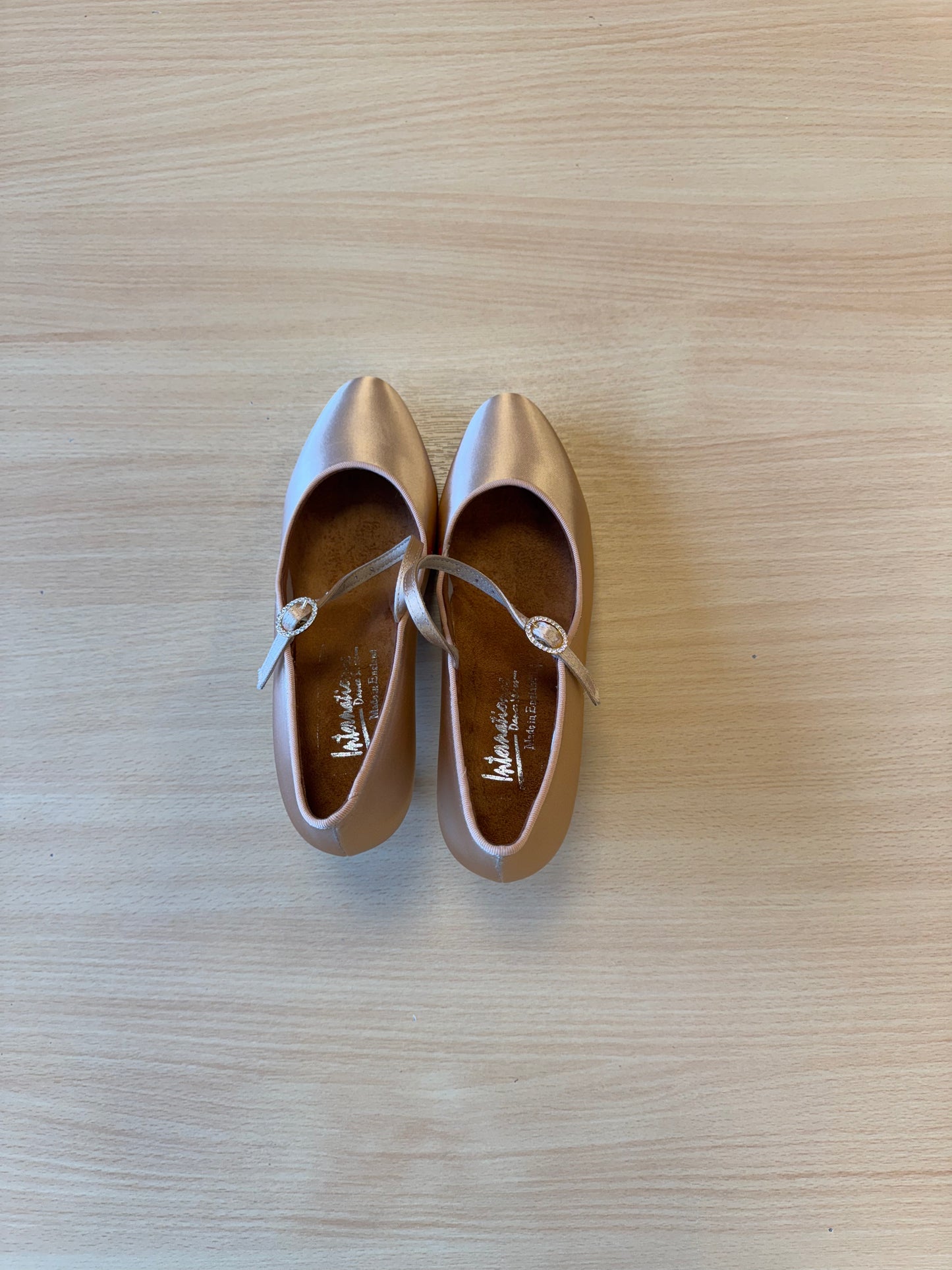ICS Classic - Peach Satin - Size 5 - Regular