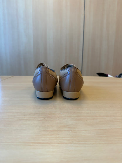 Brogue Full-Sole - Tan/Beige - Size 8.5 - Regular