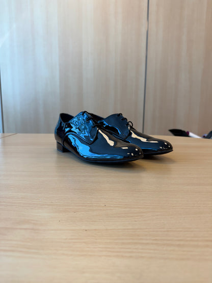 Gibson - Black Patent - Size 9.5 - Regular (Vegan Soles)