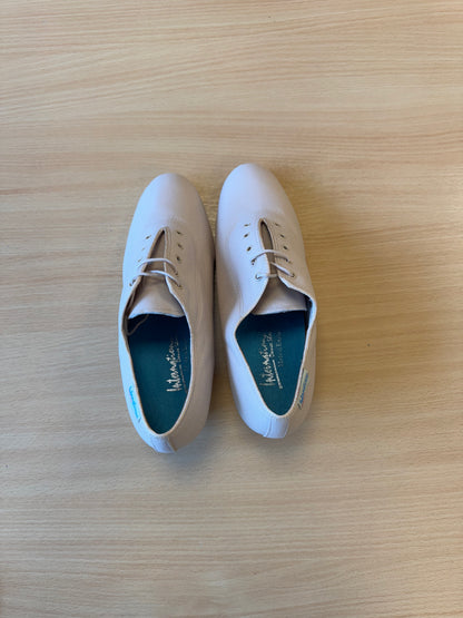 Heather Split-Sole - Beige Lycra - Size 7.5 - Regular