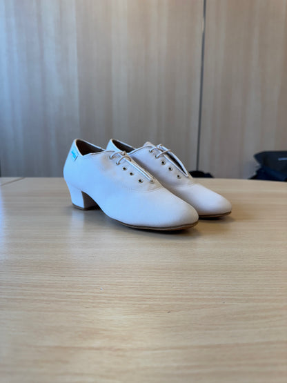 Heather Split-Sole - Beige Lycra - Size 6.5 - Regular