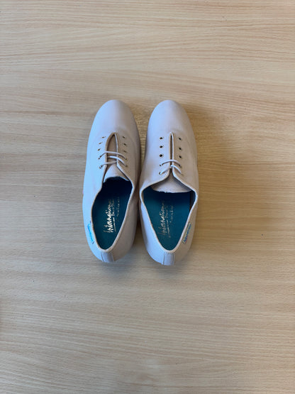 Heather Split-Sole - Beige Lycra - Size 6.5 - Regular