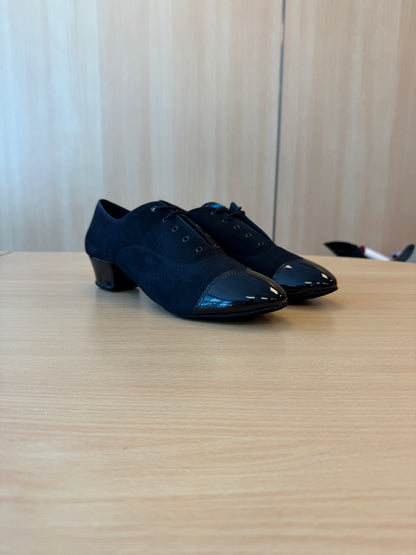Rumba Duo - Black Nubuck/Black Patent - Size 10.5 - Regular