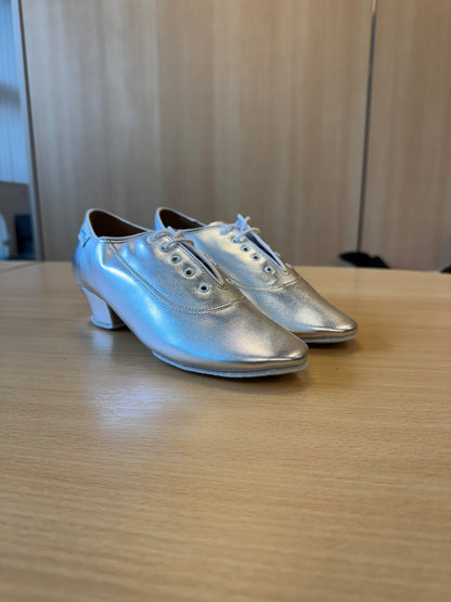 Heather Split-Sole - Silver NotCalf - Size 5 - Regular