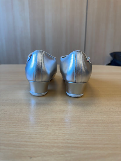 Heather Split-Sole - Silver NotCalf - Size 5 - Regular