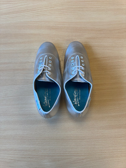 Heather Split-Sole - Silver NotCalf - Size 5 - Regular