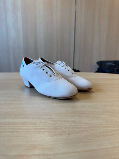 Heather Split-Sole - Beige Lycra - Size 5 - Regular