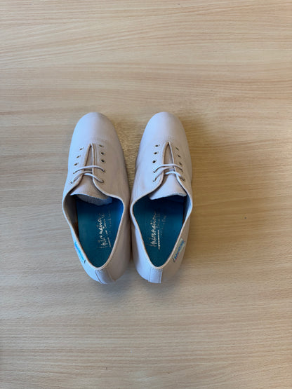Heather Split-Sole - Beige Lycra - Size 5 - Regular