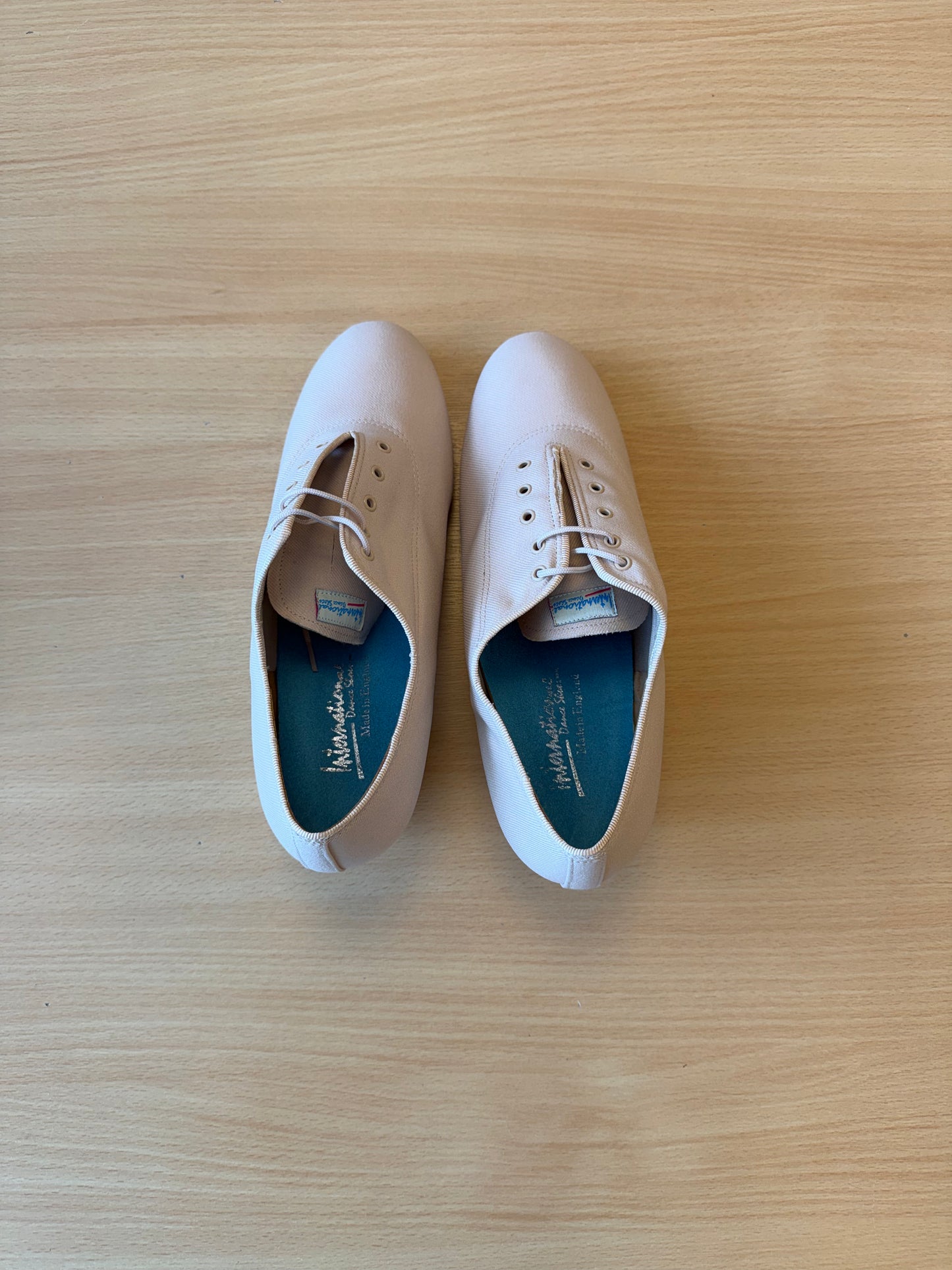 Rumba - Beige Lycra - Size 8.5 - Regular