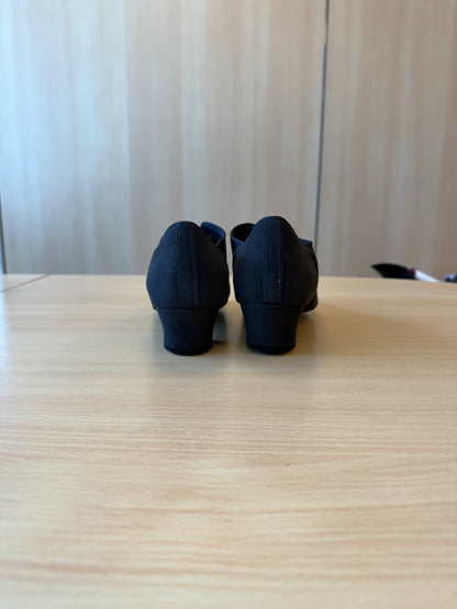 Rumba - Black Nubuck - Size 9 - Narrow
