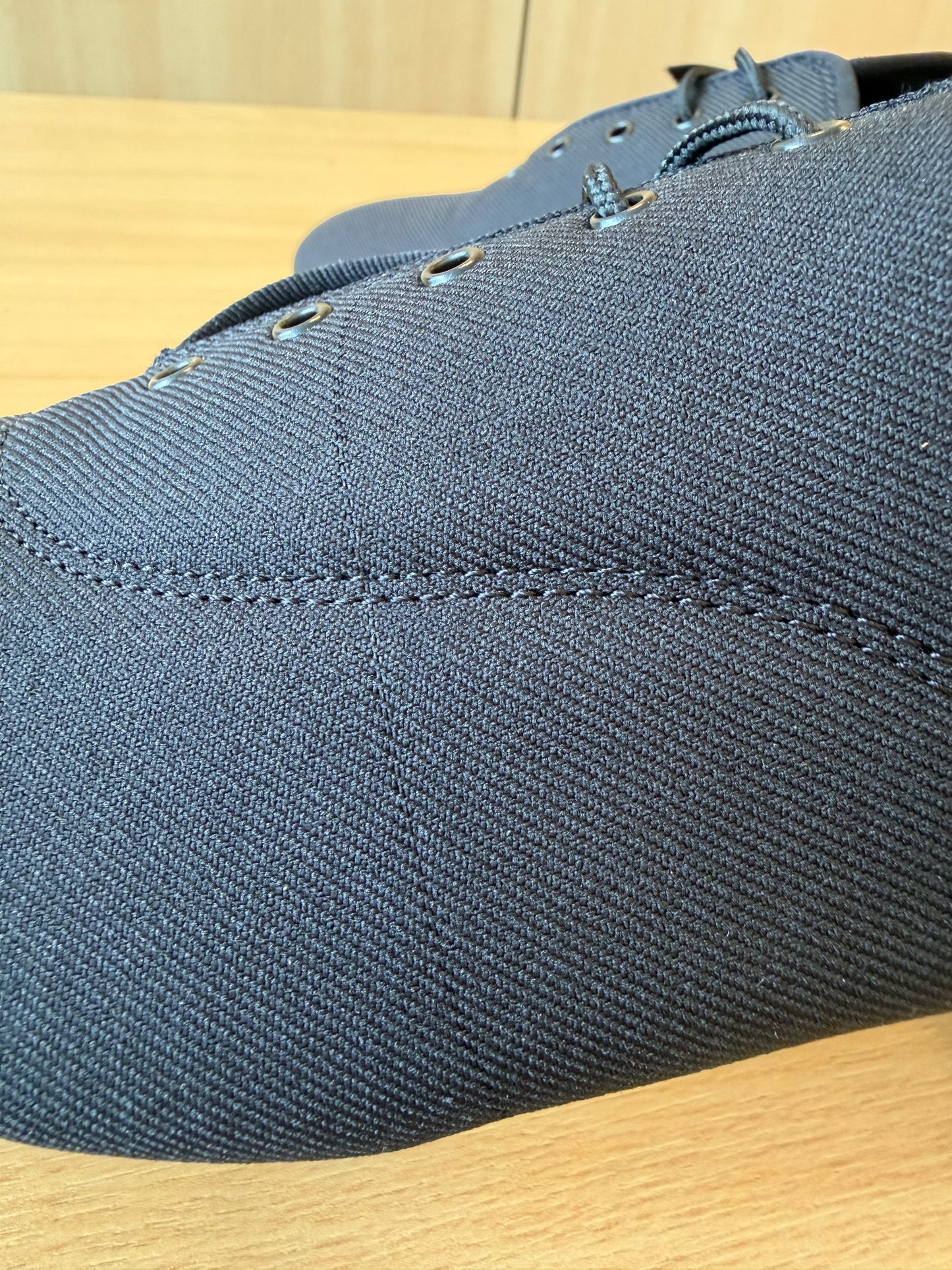 Rumba - Black Lycra - Size 10.5 - X Wide (Vegan Soles)