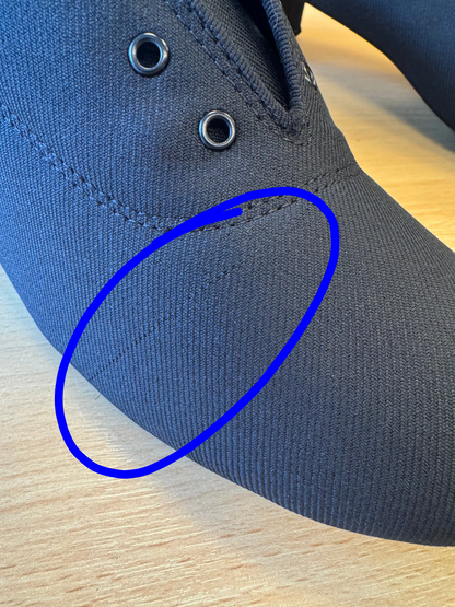 Rumba - Black Lycra - Size 10.5 - Regular