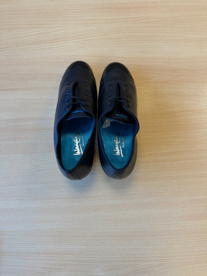 Rumba Duo - Black Calf/Black Patent - Size 7 - X Wide