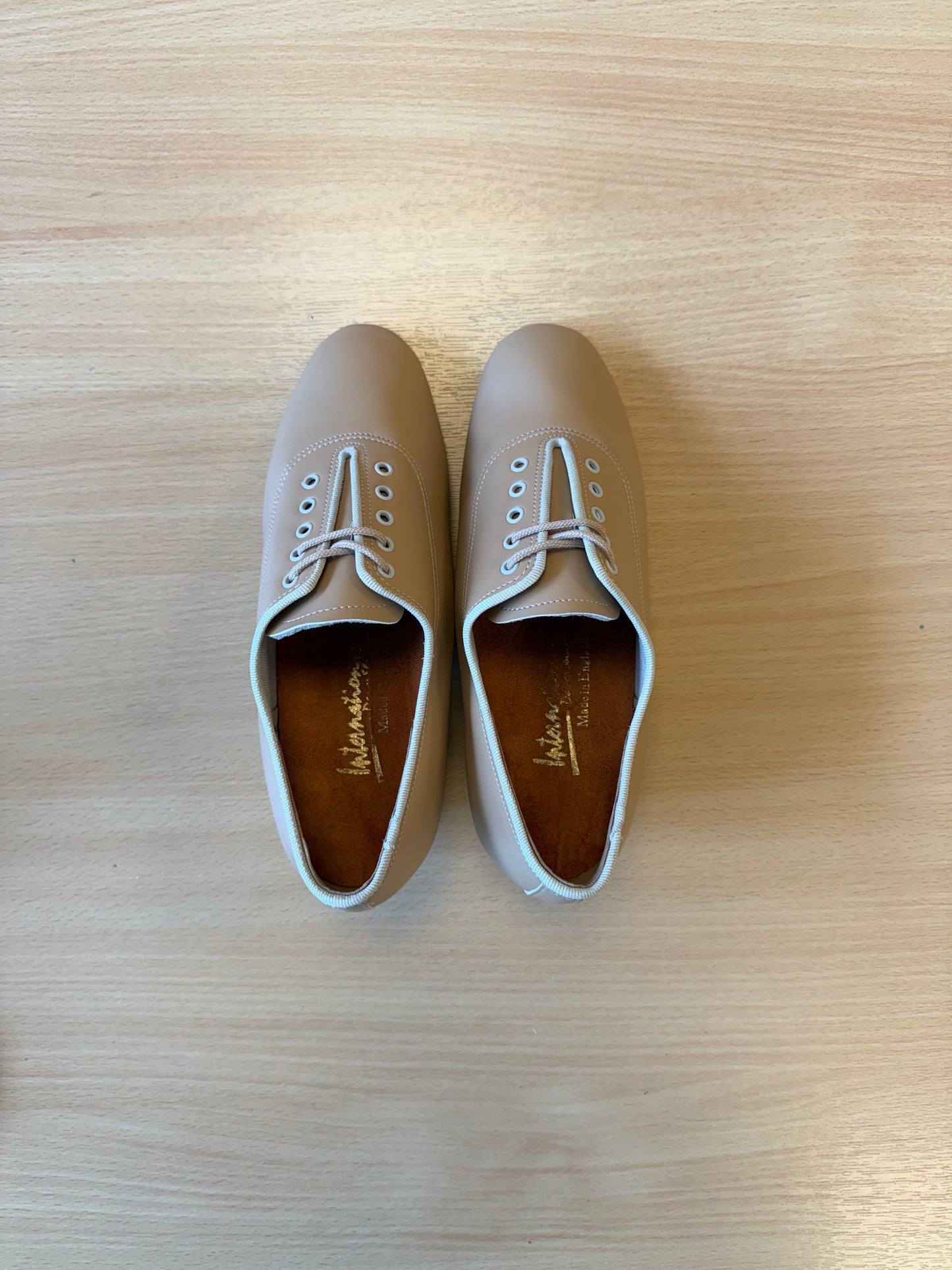 Heather Full-Sole - Beige NotCalf - Size 3.5 - Narrow