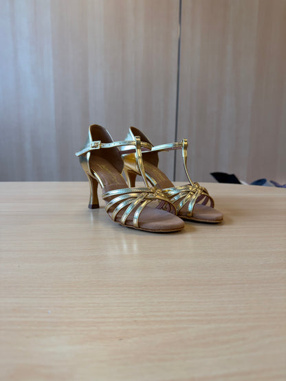 Bela - Gold NotCalf - Size 6 - Narrow