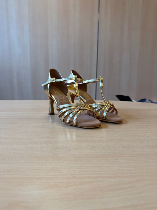 Bela - Gold NotCalf - Size 6 - Narrow