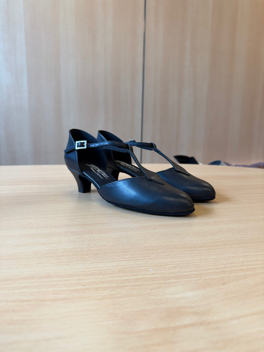 Karen - Black Calf - Size 6 - Narrow