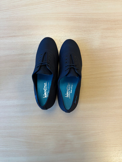 Heather Split-Sole - Black Lycra - Size 6.5 - Regular