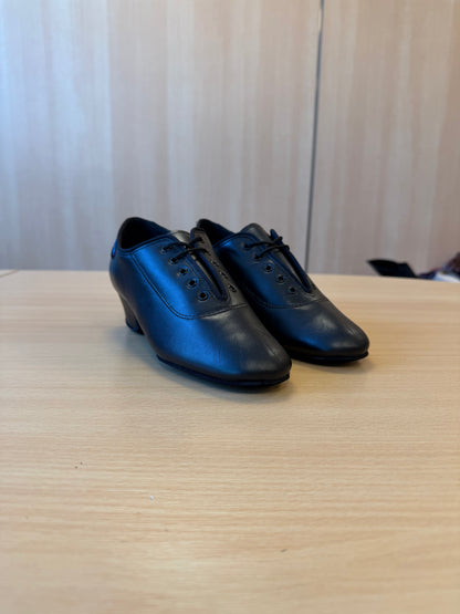 Heather Split-Sole - Black Calf - Size 3.5 - Regular