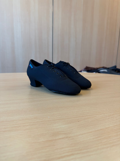 Heather Split-Sole - Black Lycra - Size 3 - X Wide