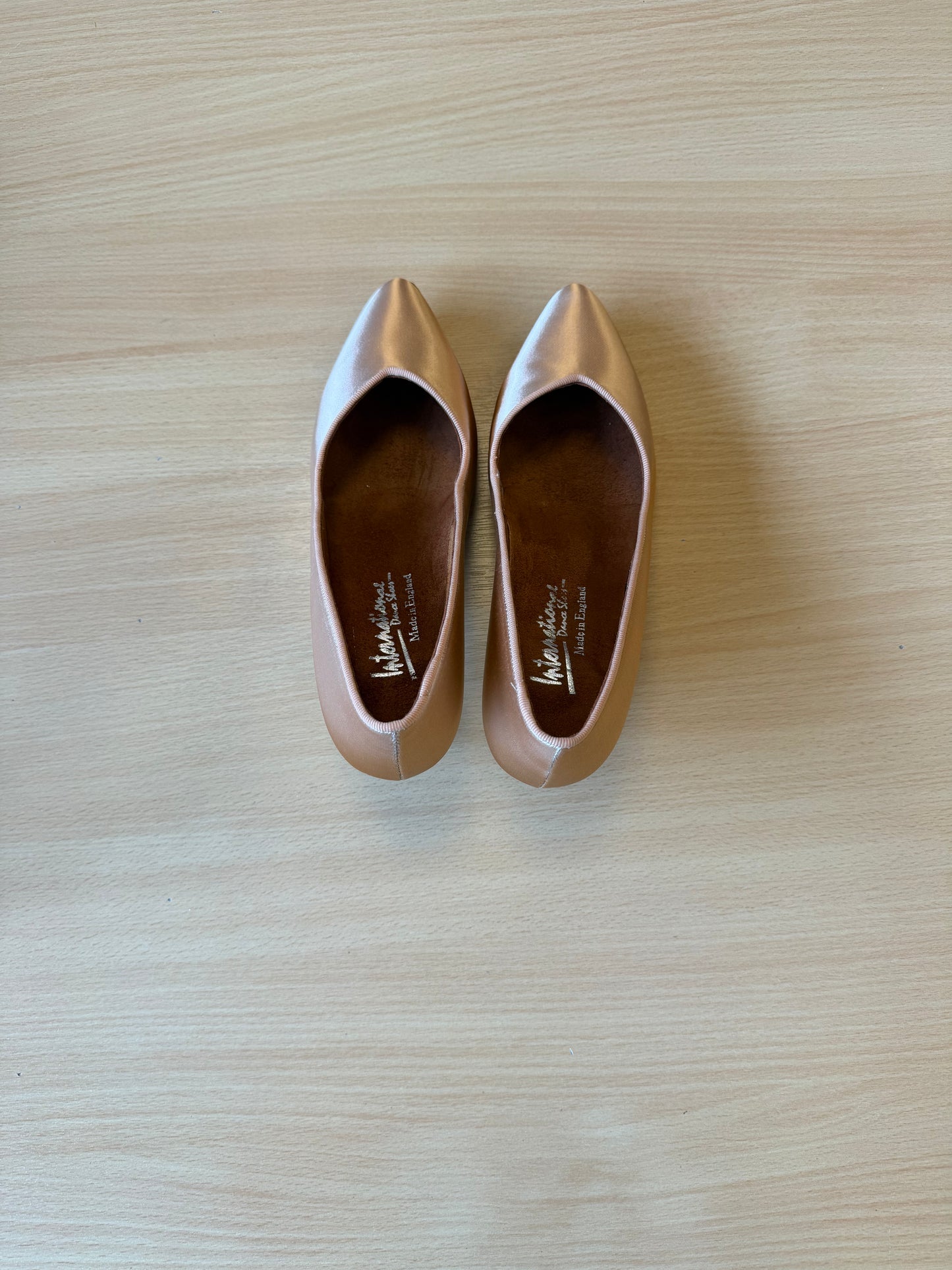 ICS SuperStar - Peach Satin - Size 6 - Regular