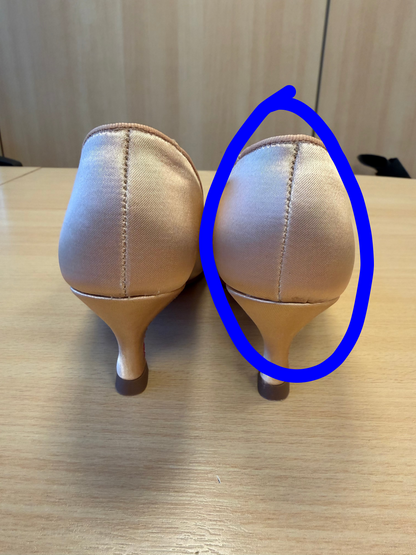 ICS SuperStar - Peach Satin - Size 4.5 - Regular